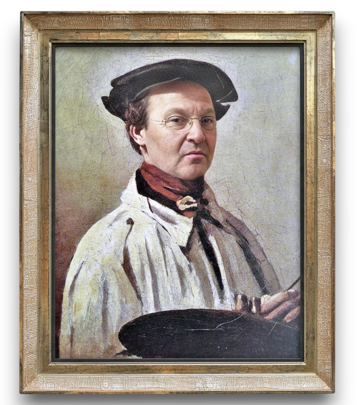 Alcyon Or fin vieilli vieux blanc griffé